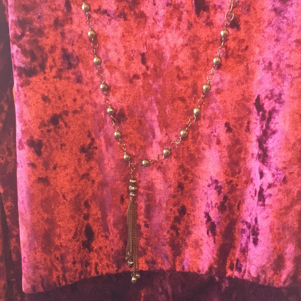 NWT Rhonda Smith Designs Lariat Necklace